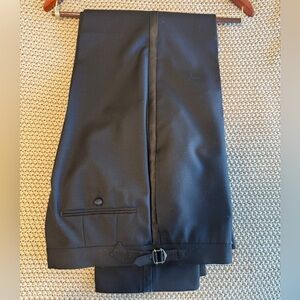 Suitsupply Black Tuxedo Pants